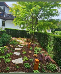 Cortenstahl als gestalterisches Highlight im Garten