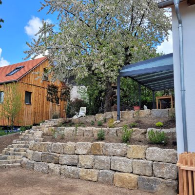 Neugestaltung Garten